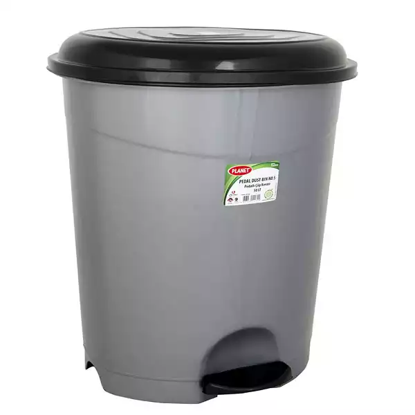 PLASTİK PEDALLI ÇÖP KOVASI 4