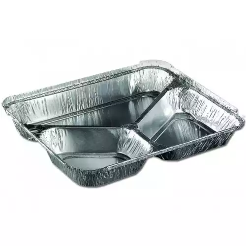 3 BÖLMELİ ALÜMİNYUM KAP