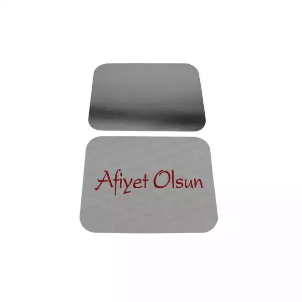 ALÜMİNYUM KASE 1000 GR KAPAK