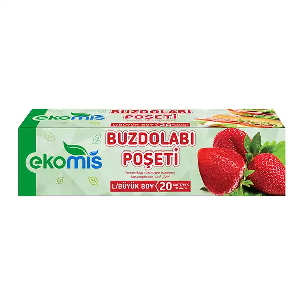 EKOMİS BUZDOLABI POŞETİ BÜYÜK BOY