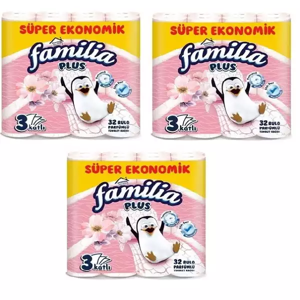 FAMİLİA PLUS TUVALET KAĞIDI PARFÜMLÜ 1 KOLİ