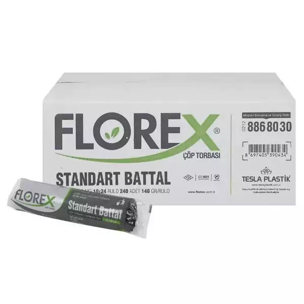 FLOREX 72CM X 95CM STANDART BATTAL BOY ÇÖP TORBASI