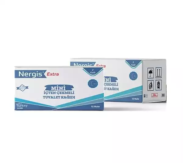 NERGİS EXTRA MİNİ İÇTEN ÇEKMELİ TUVALET KAĞIDI