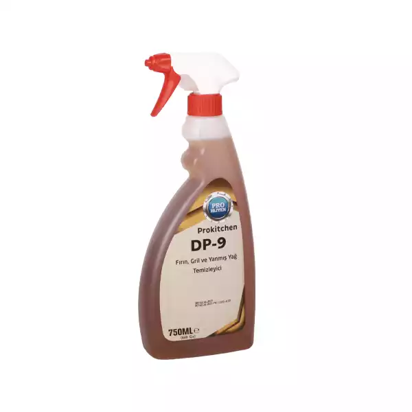 PROHİJYEN DP-9 FIRIN GRİL VE YANMIŞ YAĞ TEMİZLEYİCİ 750 ML