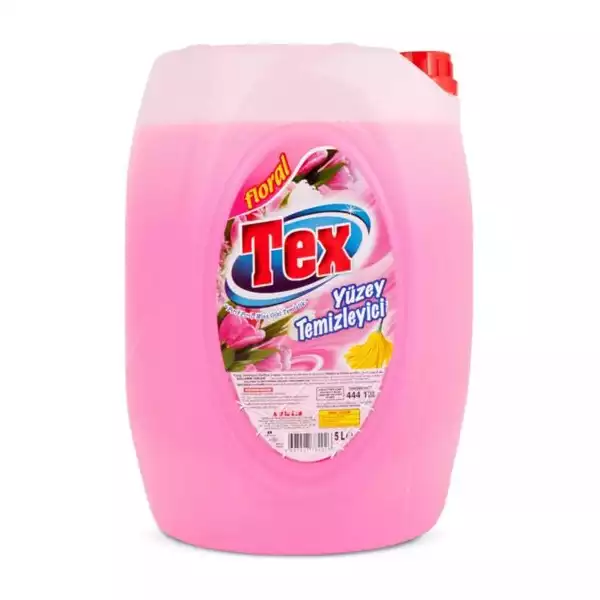 TEX YÜZEY TEMİZLEYİCİ PEMBE 5 KG