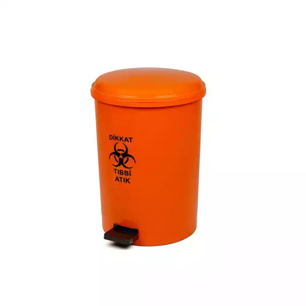 TIBBİ ATIK ÇÖP KOVASI 40 LT